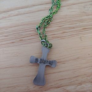 Disney franken winnie necklace